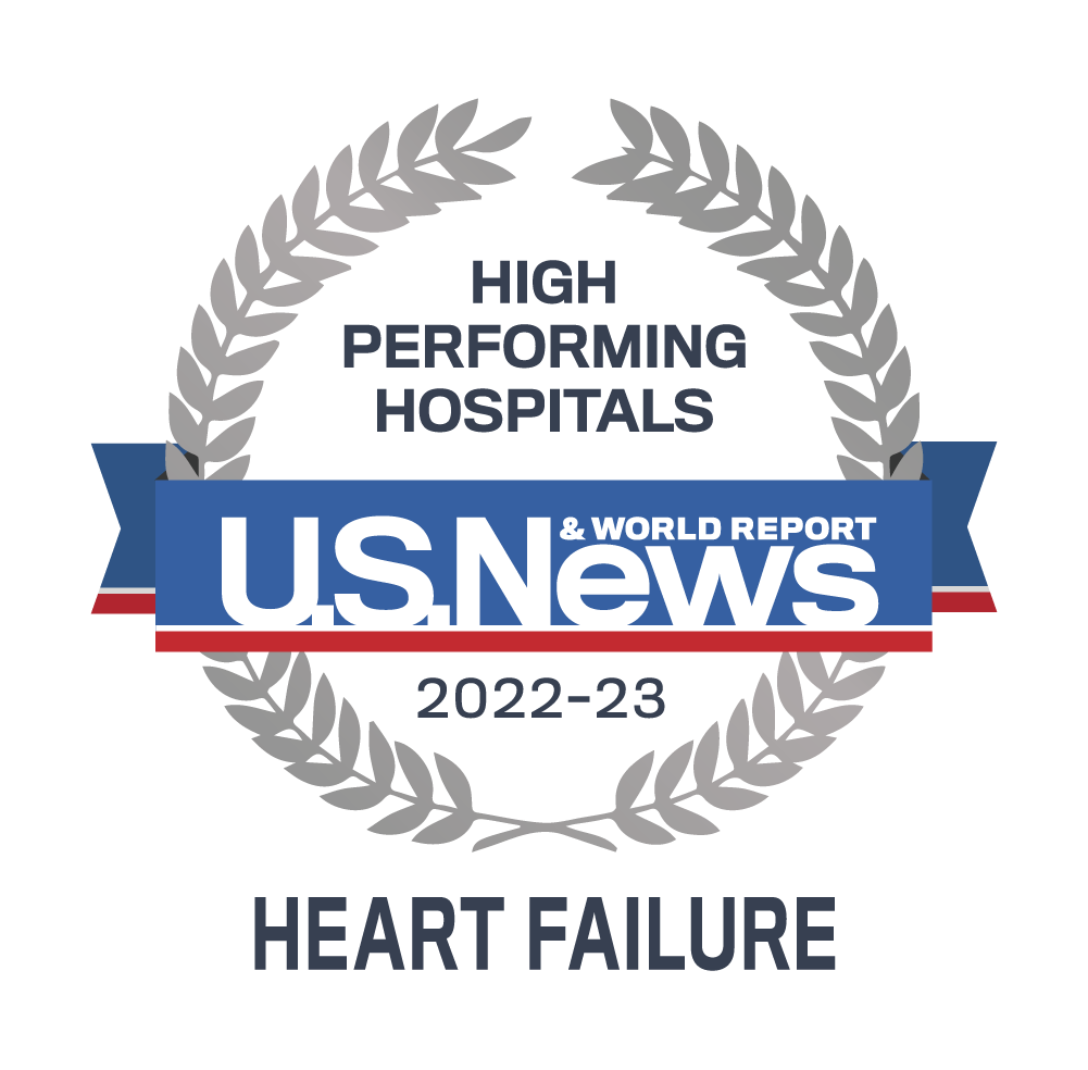 US News & World Report Awards - Heart Failure 2022